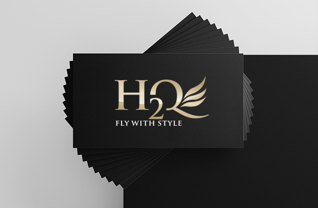 Private jet logo design, Luxury logo