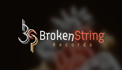 Music production company logo design, Records logo