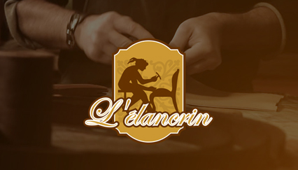 shoe maker logo, handcraft logo, Craftsman logo