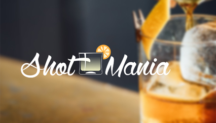 shot drinks logo, drinks logo